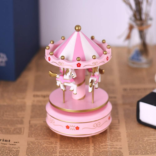 - Dekoratif Müzikli Atlı Karınca – Döner Pembe Biblo, Çocuk ve Sevgiliye Hediye Seçeneği