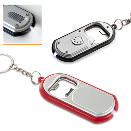 - 3’ü 1 Arada Anahtarlık Açacak + LED Fener + Şık Tasarım Anahtarlık Şık Hediyelik